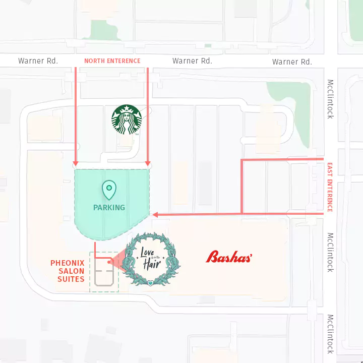On the corner of Warner Rd. and McClintock next to Bashas and Starbucks.